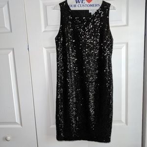 Black Sequin dress